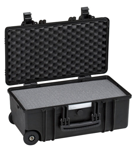 Cas d'explorateur 5122 Black Black avec mousse de touffe