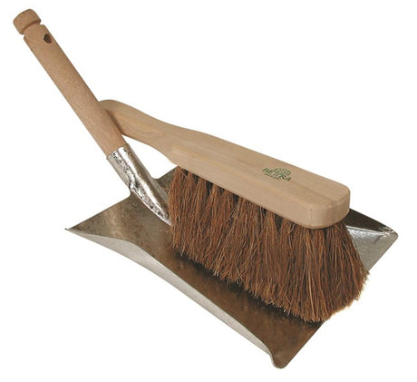 Pelle et brosse Luva en noix de coco galvanisée