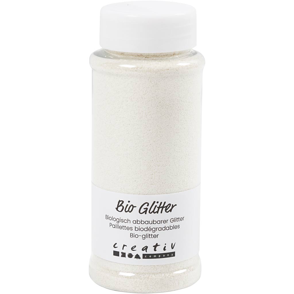 Creativ company bio sparkles, blanc, 140 ml 1 boîte