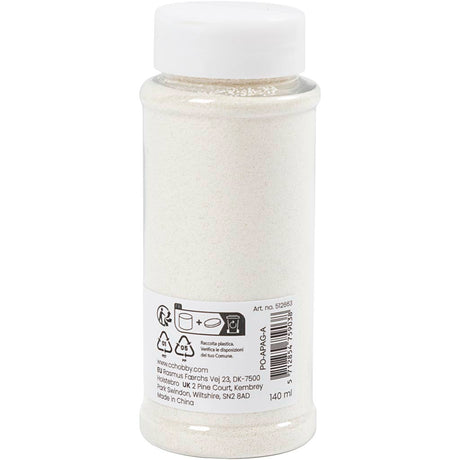 Entreprise créative https: www.cchobby.nl bio-sparkles-wit-140-ml-1-doosje