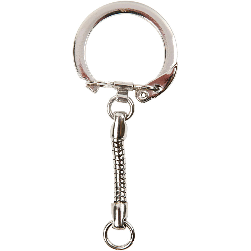 Société créative https : www.ccobby.nl porte-clés-avec-chaîne-l-6-cm-d-2-3-cm-5-piece-1-box