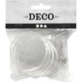 Boutons Creativ company, ronds, d 5,5 cm, 5 pièces, 1 boîte