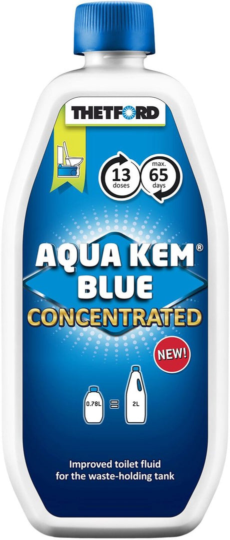 Thetford aqua kem bleu liquide de toilette concentré 780 ml