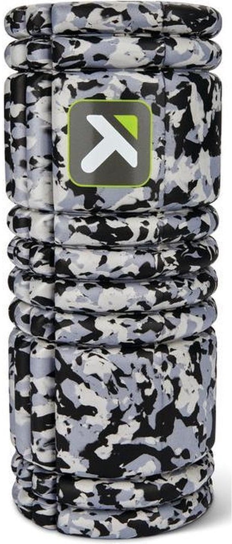 Triggerpoint - rouleau en mousse grille 1.0 - 33 cm - camouflage gris - mousse - rouleau de massage - yoga - pilates - fitness