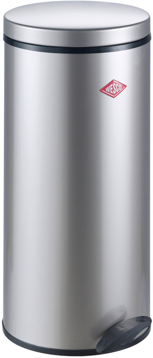 Poubelle Wesco gastro 127 | poubelle à pédale | 22 litres | métal - maillechort | poubelle - fabriquée en Allemagne