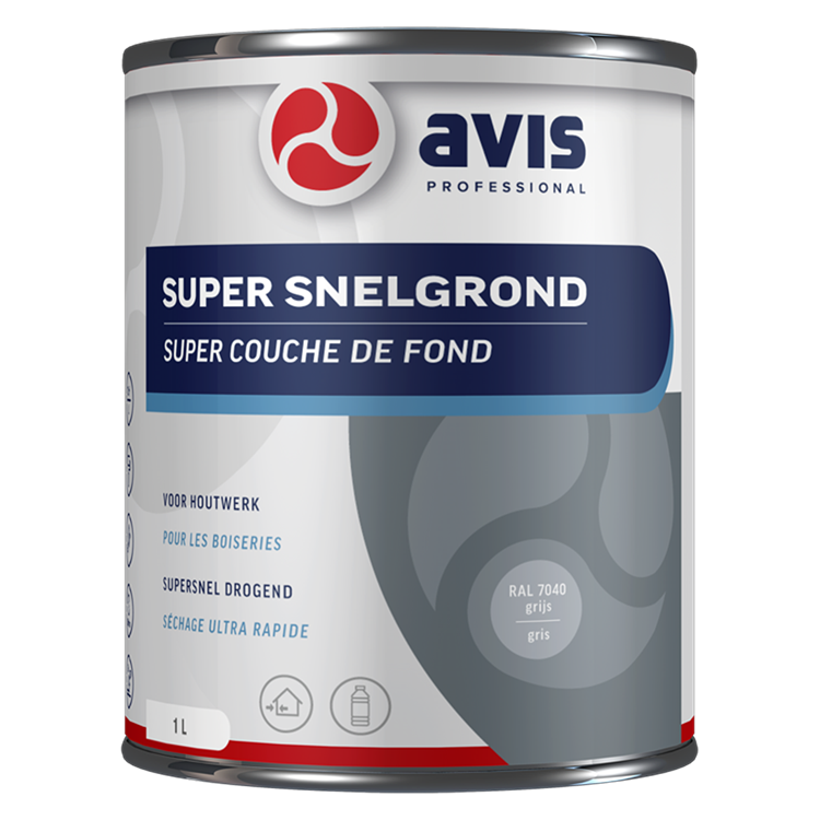 Avis professional 1074390 - avis snelgrond gr ral7040 1lt | 1 stuks