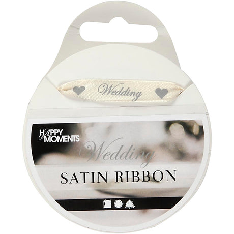 Société créative https: www.ccobby.nl ruban de satin-w-10-mm-off-white-8-m-1-roll
