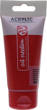 Talens art création peinture acrylique tube 75ml médium rouge naphtol