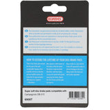 Elvedes cable systems bv jeu de plaquettes de frein à disque elvedes pour campagnolo - gris (1 paire)
