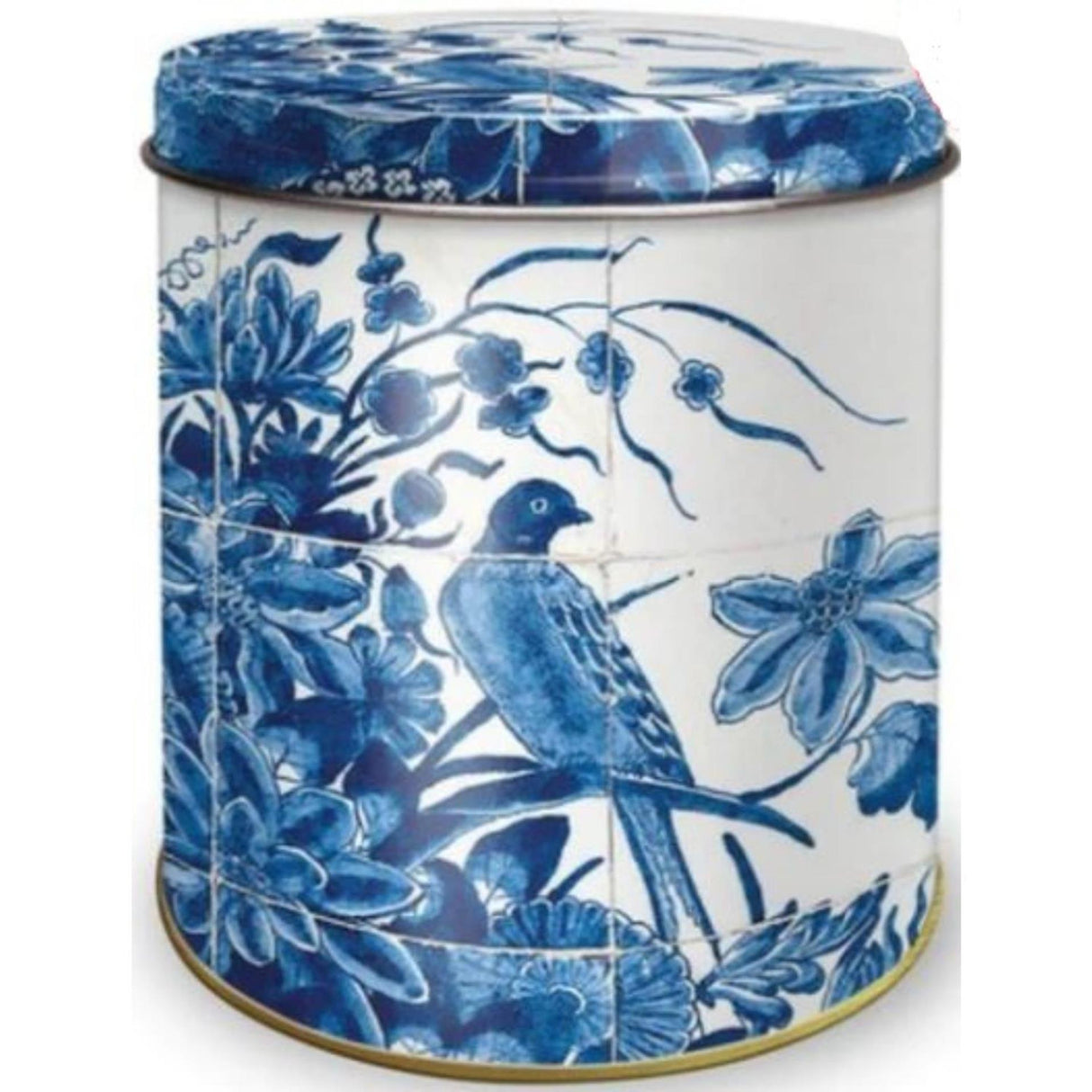 Boîte de rangement bleue de Delft ø10xh11,5cm
