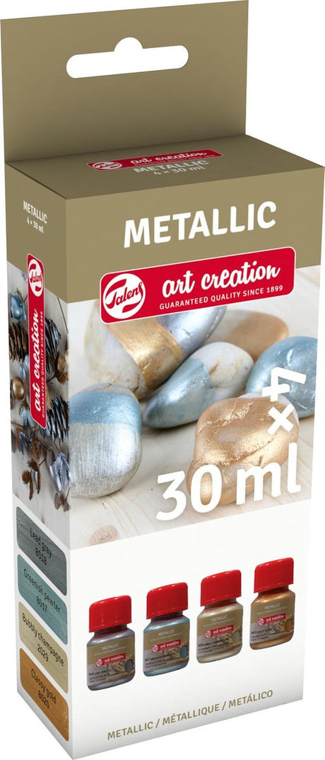 Talens art creation metallic set 4x 30 ml specialties