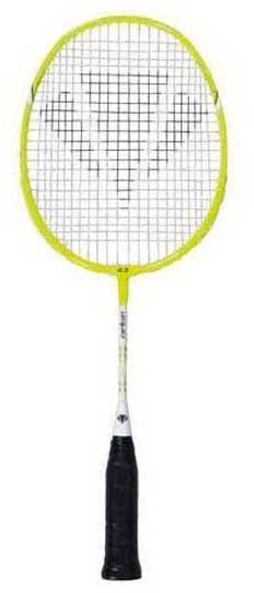 Carlton mini-blade iso 4.3 - jaune blanc - raquette de badminton