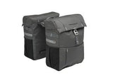 Nya Looxs Vigo Double - Double Bicycle Bag - Unisex - Sporty Design - Black Grey