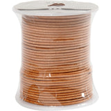 Cordon en cuir Creativ company, épaisseur 2 mm, beige, 50 m 1 rouleau