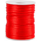 Crétiv Company Satin Cord Red, 50m