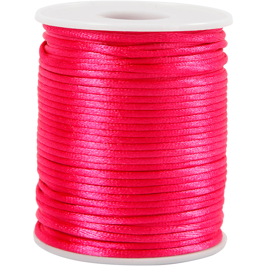 Crétiv Company Satin Cord rose, 50m