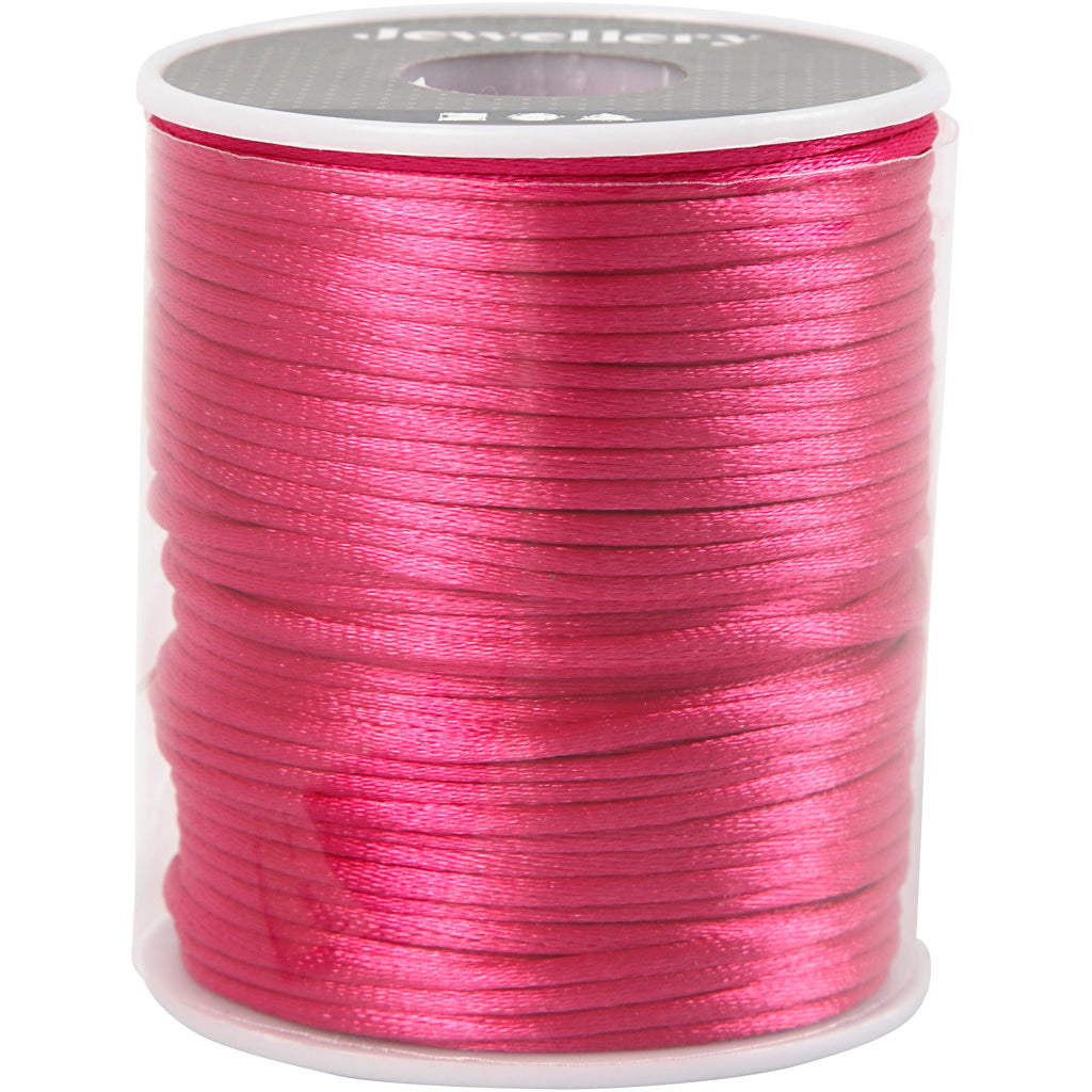 Crétiv Company Satin Cord rose, 50m