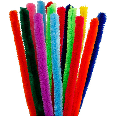 Creativ company fil chenille couleur 30cm, 15 pcs.