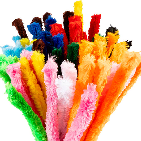 Société créative https: www.ccobby.nl chenille-large-l-45-cm-thickness-25-mm-diverse-colours-60-div-1-box