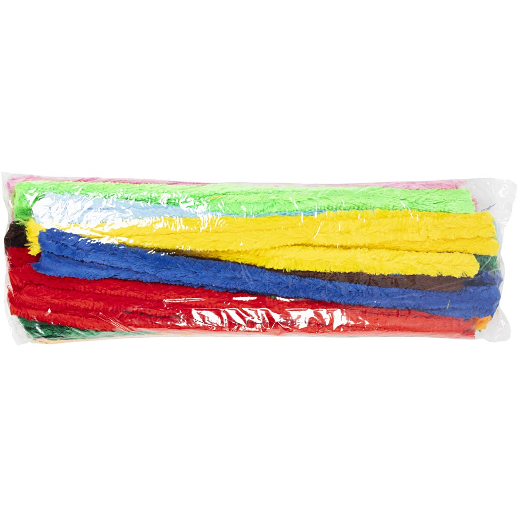 Société créative https: www.ccobby.nl chenille-large-l-45-cm-thickness-25-mm-diverse-colours-60-div-1-box