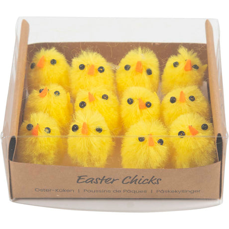 Creativ Company Yellow Pâques Chicks Chenille, 12e.