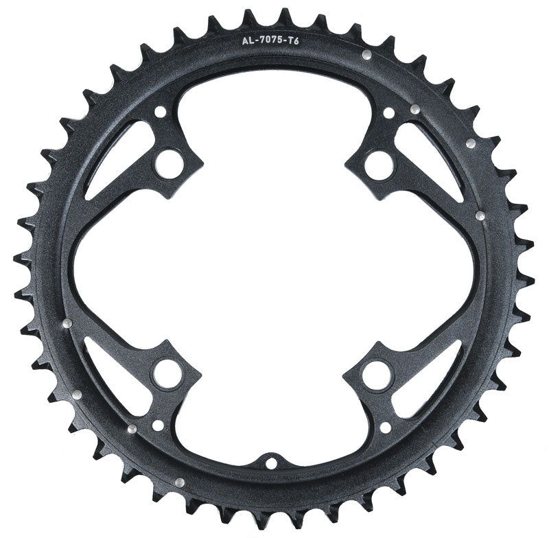 Truvativ plateau vtt 44 dents 104mm aluminium noir
