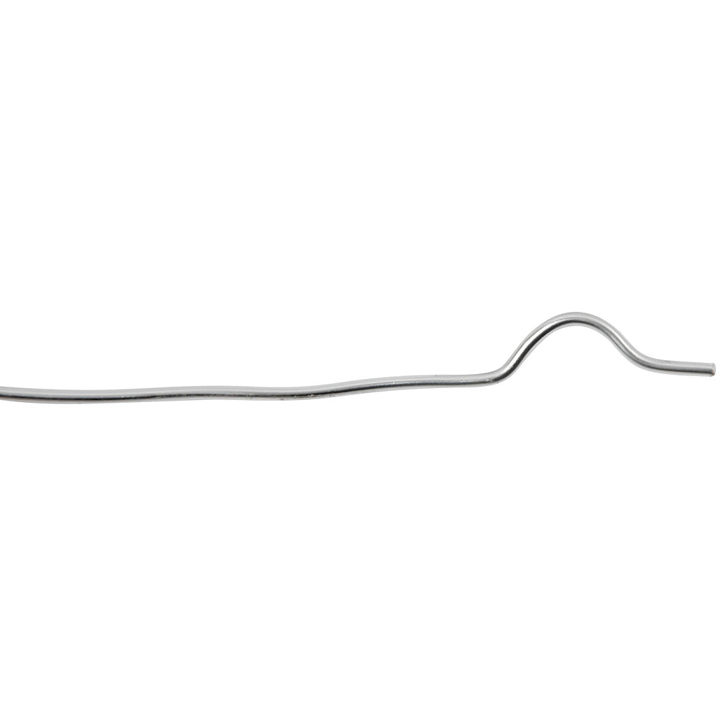 Creativ company fil alu, rond, épaisseur 2 mm, argent, 100 m 1 rouleau