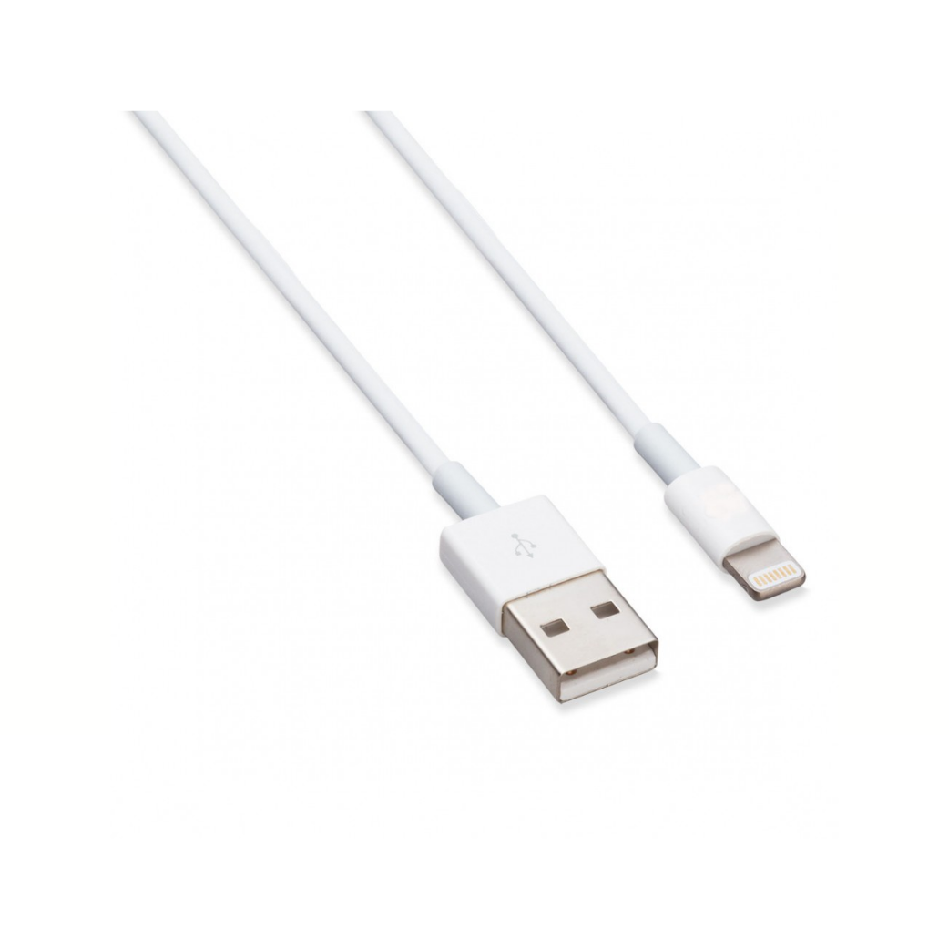 iphone lightning kabel, wit 2.00m