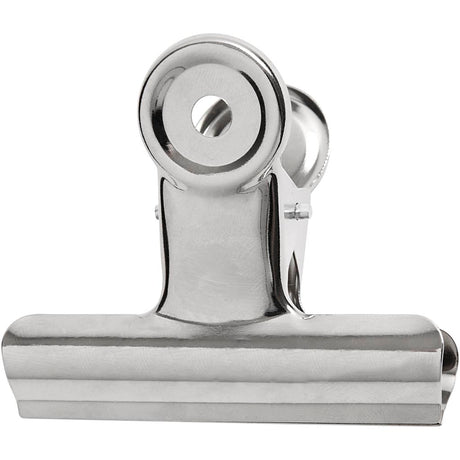 Pince métallique Creativ company, l: 7,5 cm, argent, 6 pièces 1 boîte