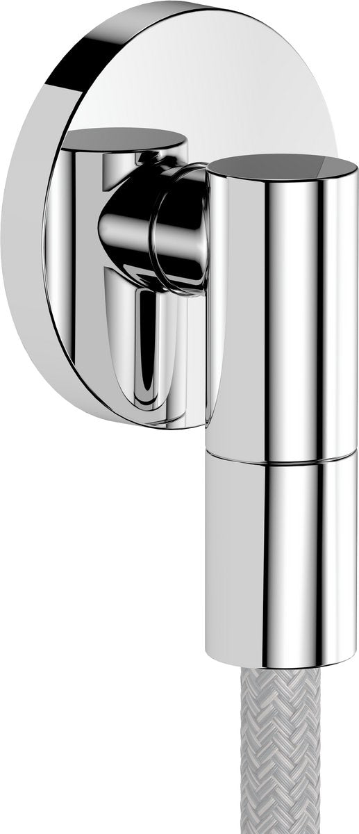 Hansgrohe fixfit fine s coude de raccordement mural sans clapet anti-retour, chromé