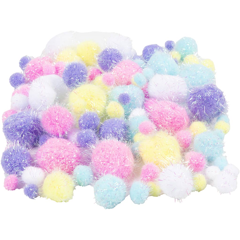 Couleurs pastel Pom-Pom, 62gr.