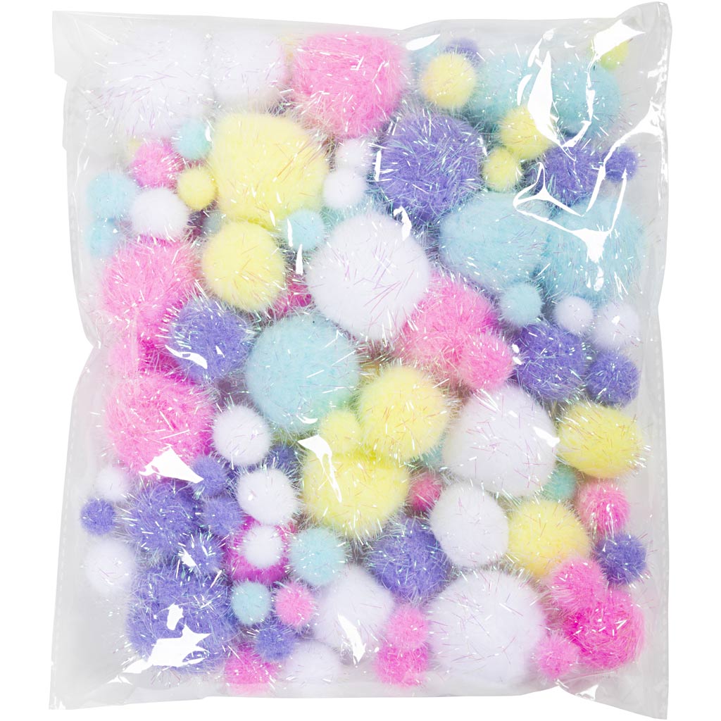 Couleurs pastel Pom-Pom, 62gr.