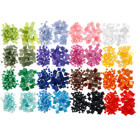 Https : www.ccobby.nl mini-mosaic-size-5x5-10x10-mm-thickness-2-mm-800-gr-32x25-gr-1-box