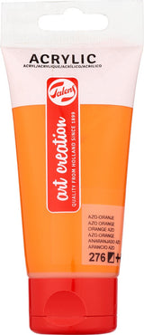 Talens art création peinture acrylique tube 75ml azo-orange 276