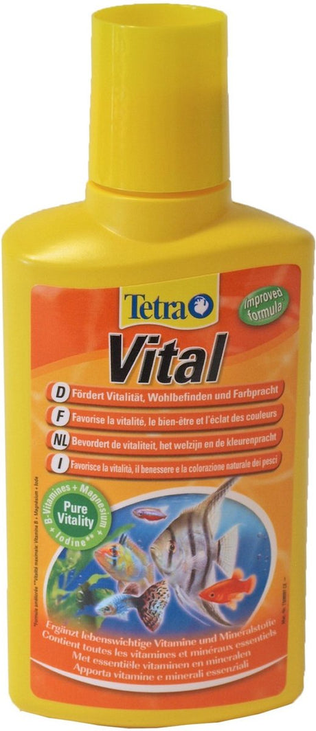 Tetra - produit de santé animale - aquarium - vital 250ml - 4x7,5x17,6cm - 1pc