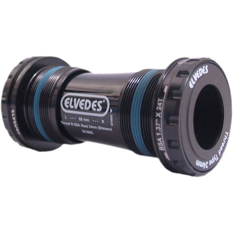 Arbre de joueur Elvedes Hollowtech Shimano Race 24 mm noir