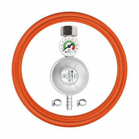 Cellfast 52-506 - régulateur de pression - propane-butane - 2m - soupape de sécurité