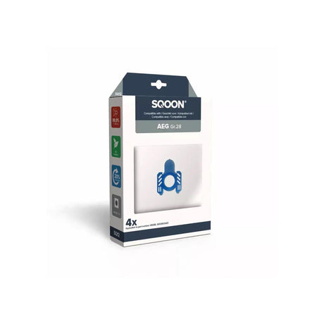 Sqoon stofzuigerzak aeg gr28s doos a 4 stuks