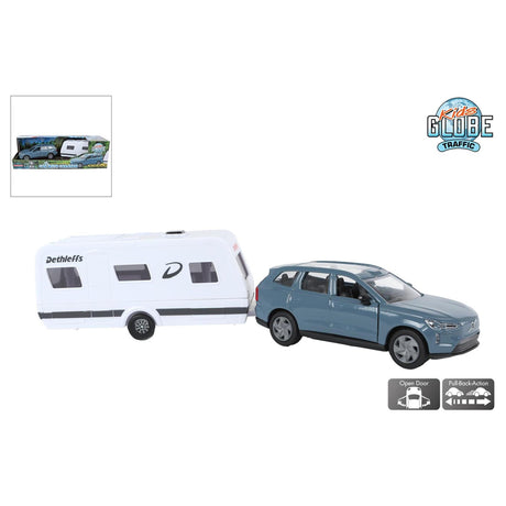 Globe enfant volvo ex90 avec caravane 30cm