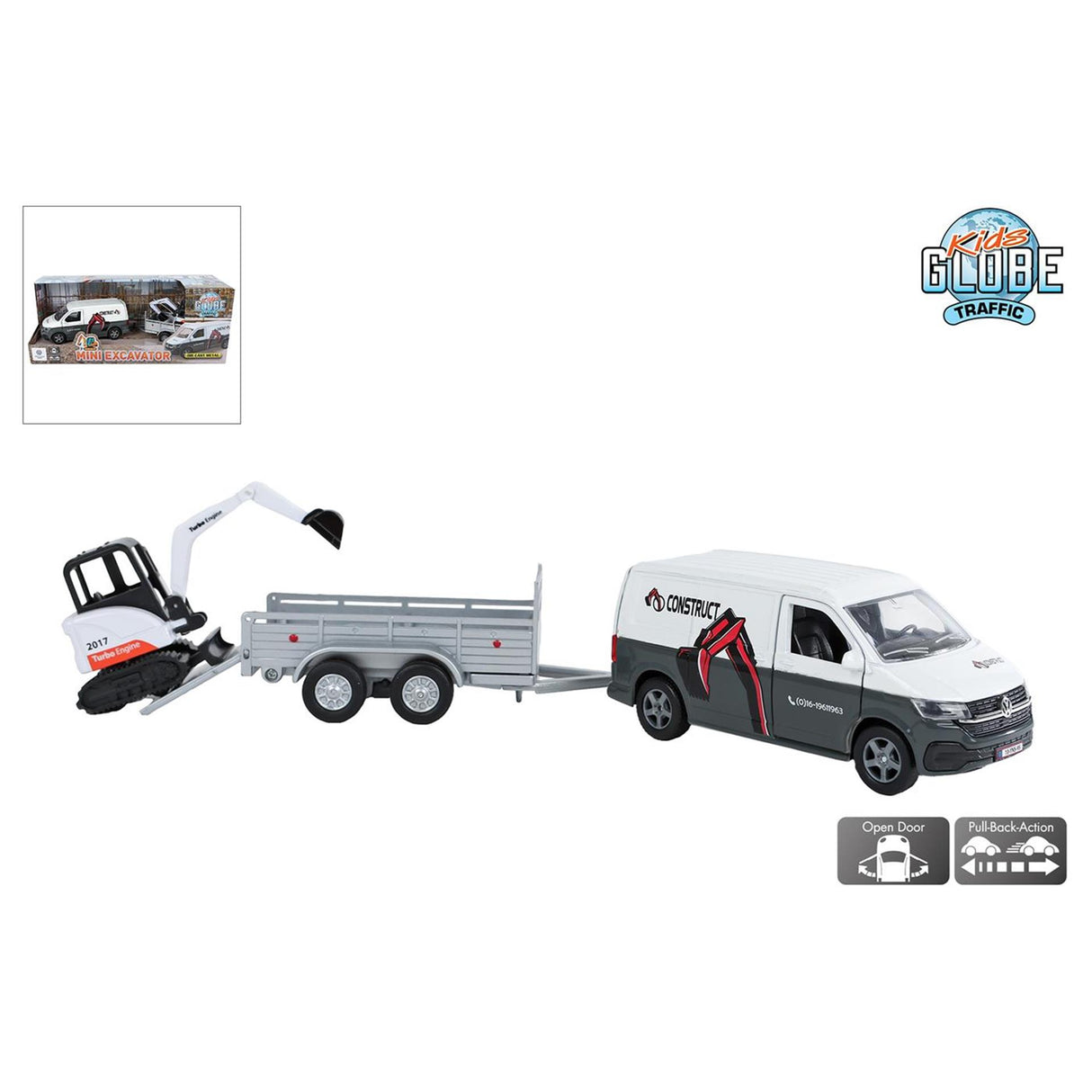 Globe enfant VW Transporter 27cm