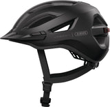 Casque de vélo Abus urban-i 4.0 velours noir l - 57-61 cm - noir - adapté pour une utilisation sur vélos électriques - vélos de ville - 290 g
