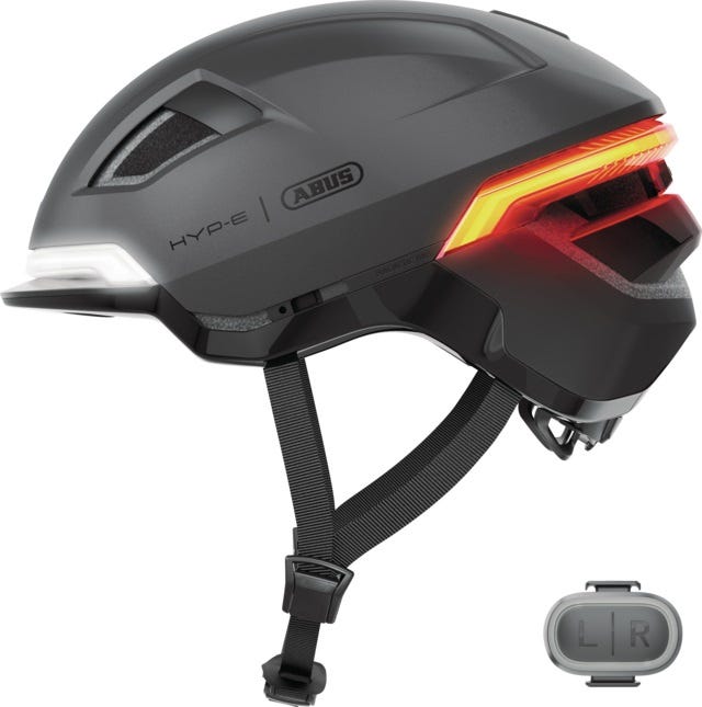 Abus casque intelligent hyp-e volcan titan m 54-58cm