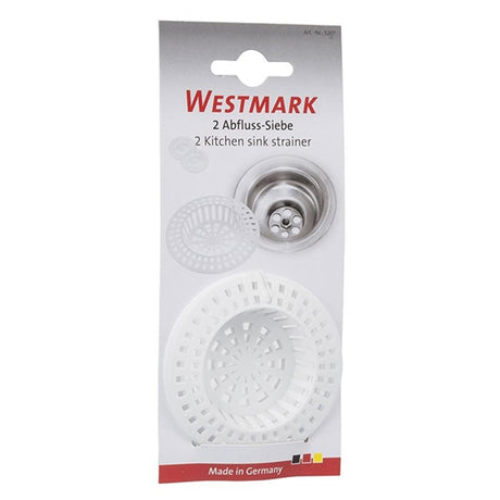 Crépine d'évier Westmark 2 pièces ø70mm