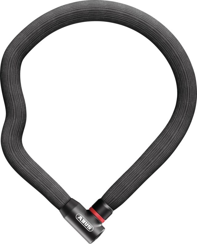 Antivol à chaîne Abus pour vélo - cadenas Goose 4204k - niveau de sécurité 6 - noir - 85 cm - convient aux vélos électriques et aux vélos de ville