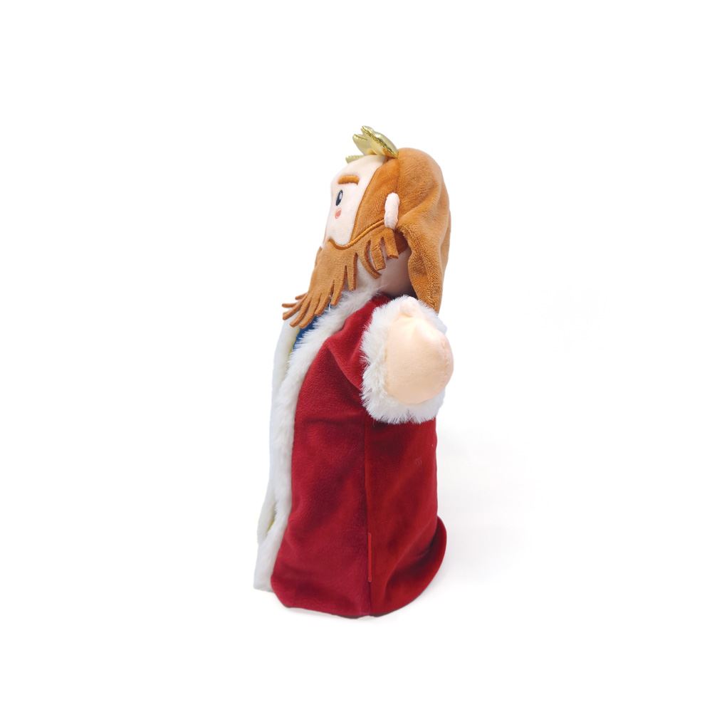 Dubbelgezichte handpop koning koningin 2