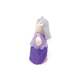 Dubbelgezichte handpop oma fee. 25 cm. 3