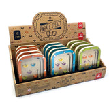Dsp. houten flipperkast 3 ass. 12 stuks.