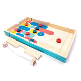 Houten 3 in 1 bordspel. 5+