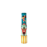 Kaleidoscope tin, circus blauw groen.3+