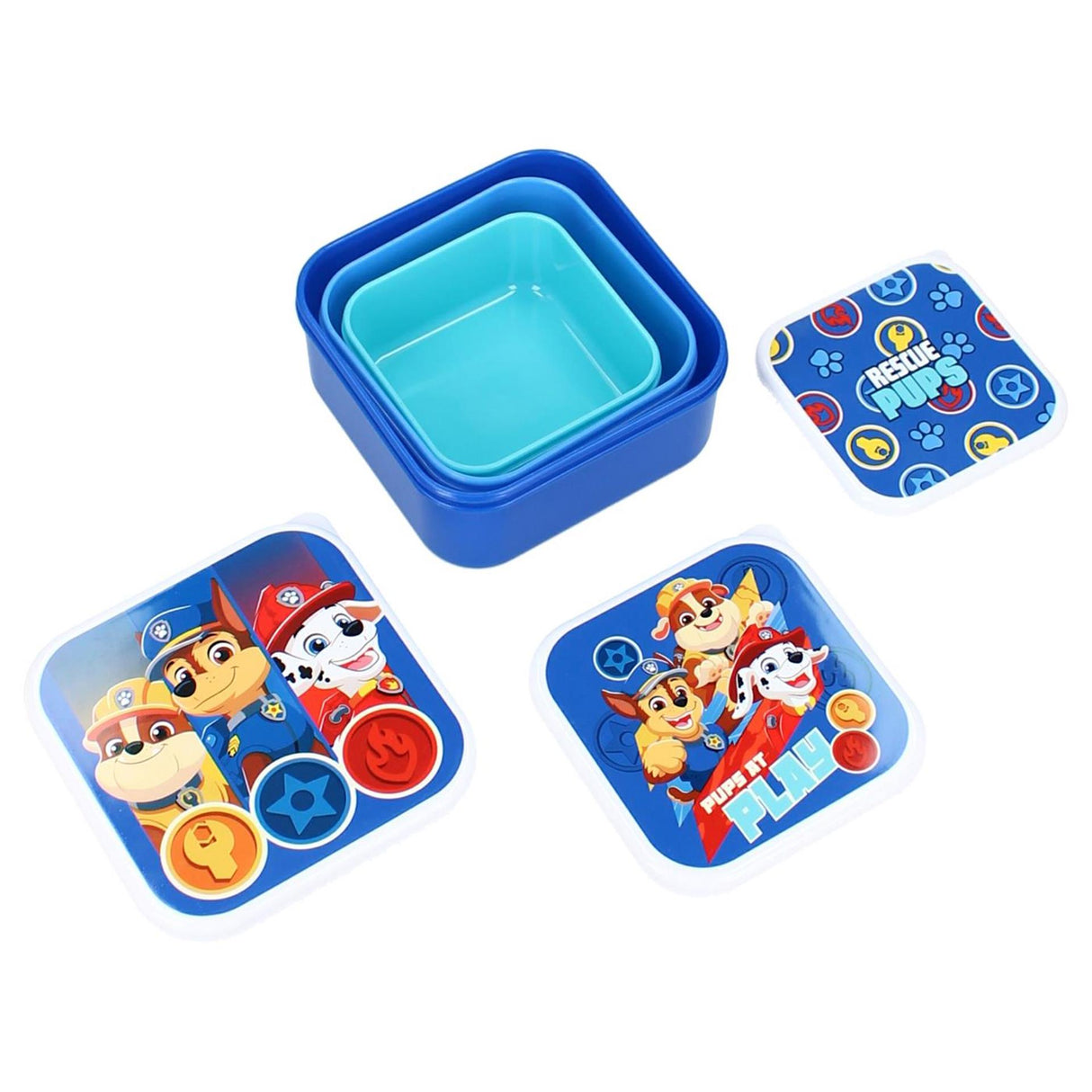 Vadobag boîte à collation (3en1) bouchées fraîches Paw Patrol 6x12x12cm